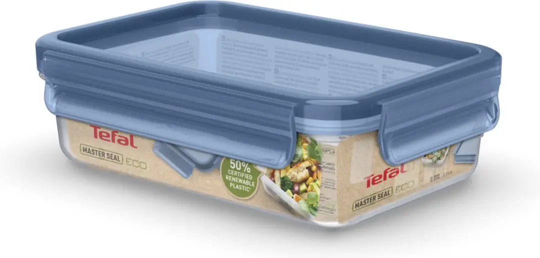 Tefal MasterSeal Fresh Vershoudbakje 0,8L - Blauw