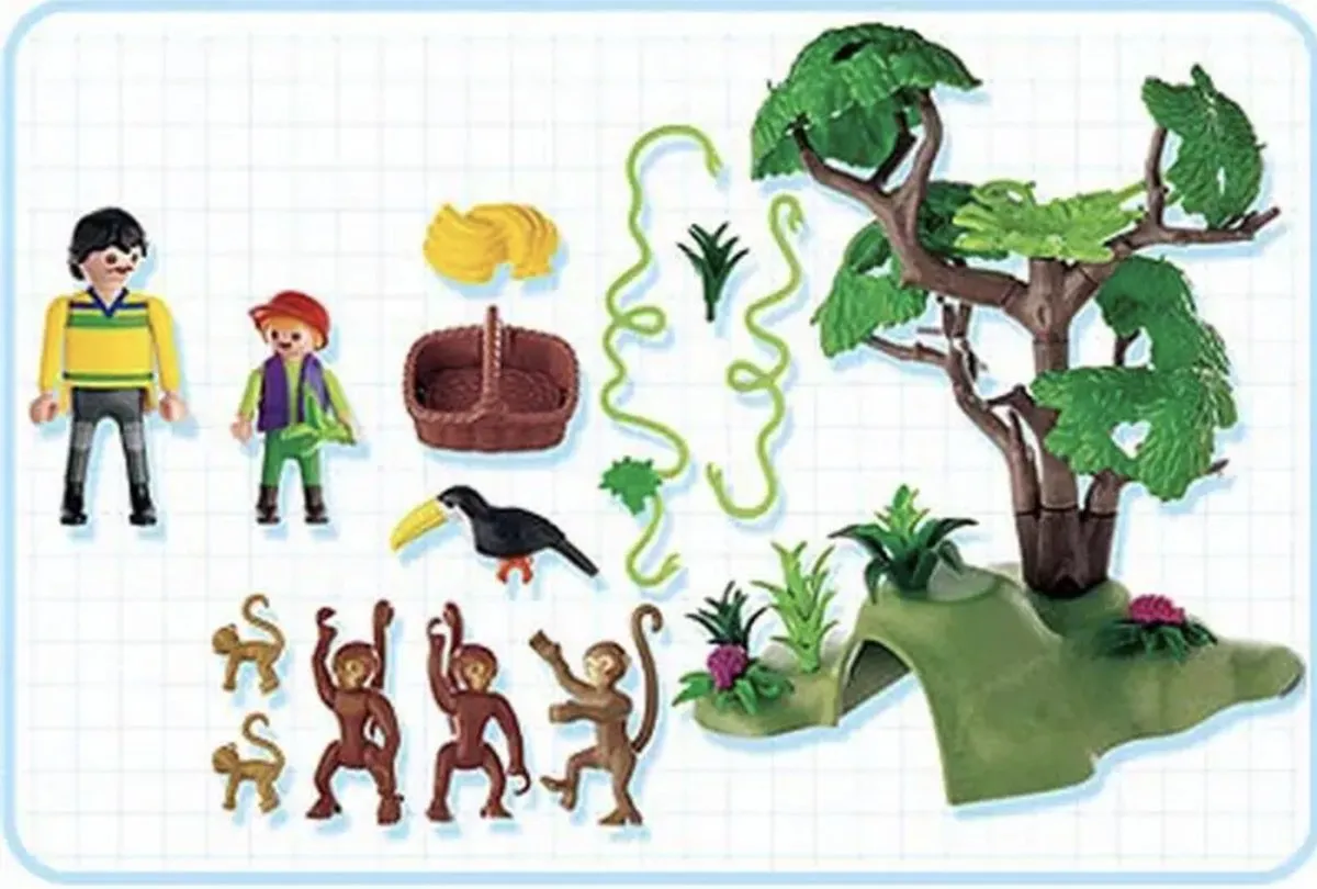 Playmobil Apenboom 3238 - Multicolor
