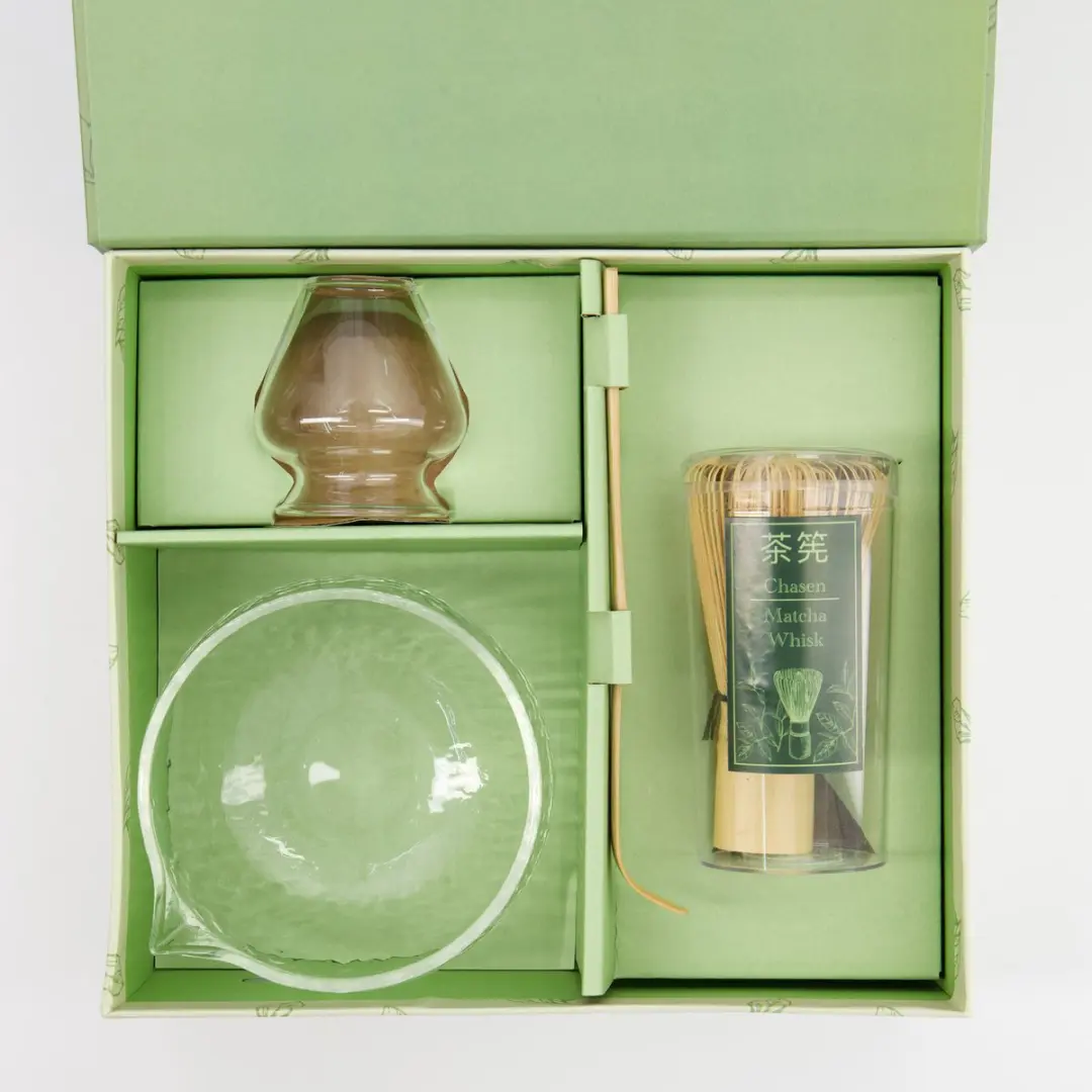 Tokyo Design Studio Matcha Glazen Kom 4-delig - 12,5 cm