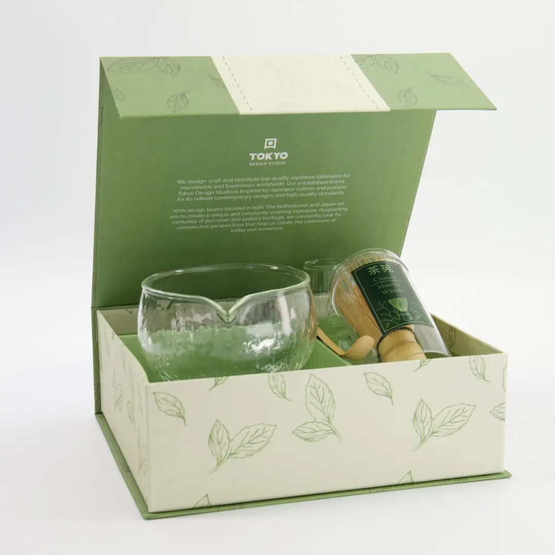 Tokyo Design Studio Matcha Glazen Kom 4-delig