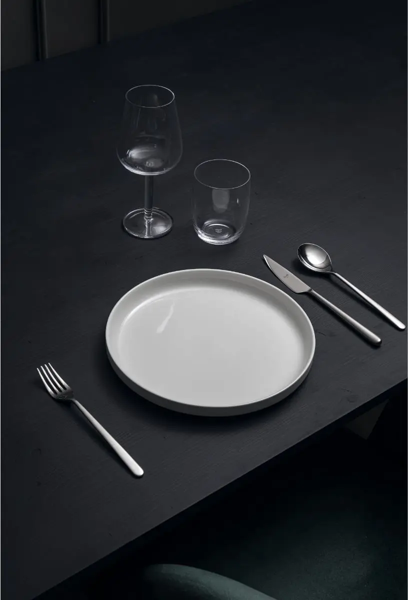 Mepra Linea Frozen Bestekset 24-delig - Zilver
