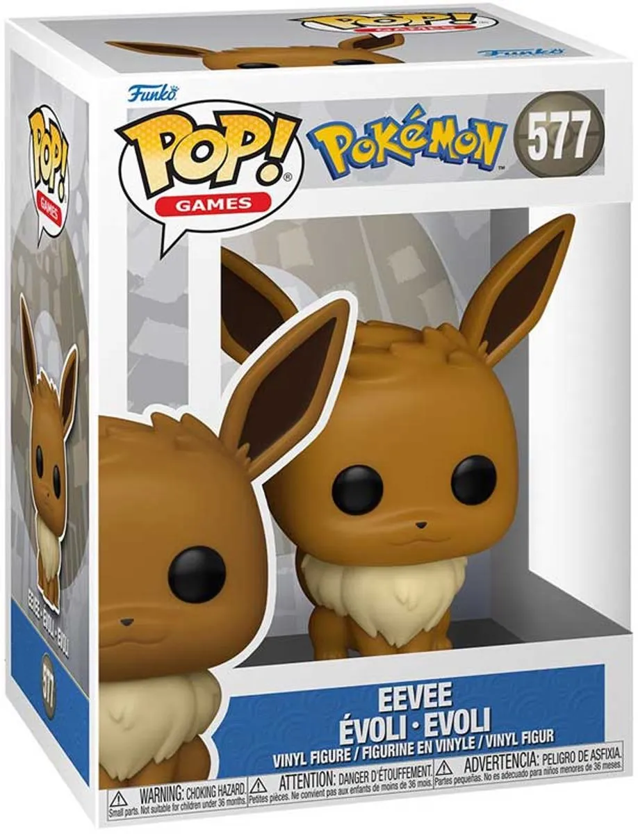 Funko Pop Pokémon Eevee #577 - 9,5 cm - afbeelding 6 van 6