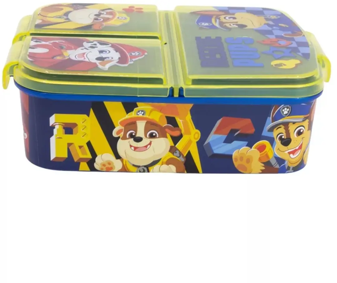 PAW Patrol Broodtrommel 3 Vakken - Blauw