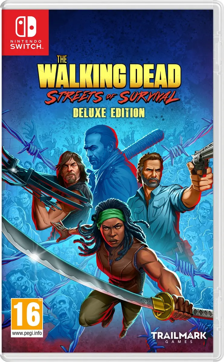Mindscape The Walking Dead Streets of Survival Deluxe Edition Nintendo Switch