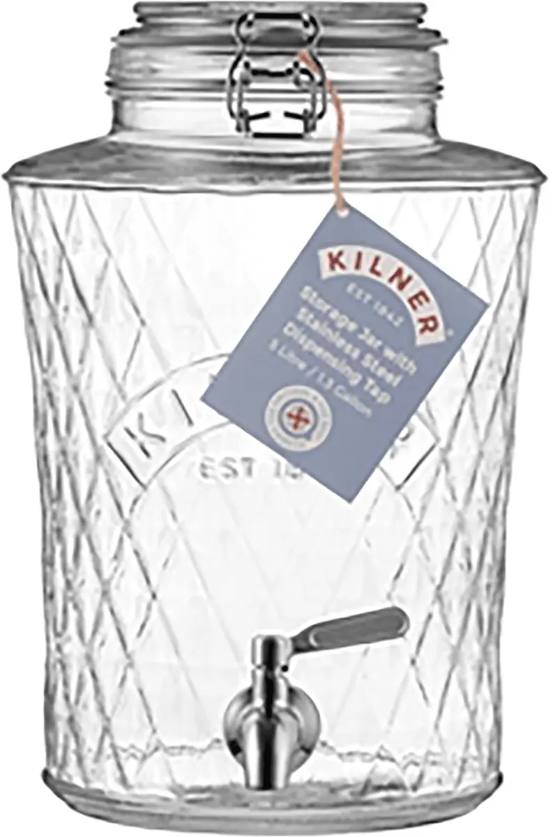 Kilner Diamond Drankdispenser 8L