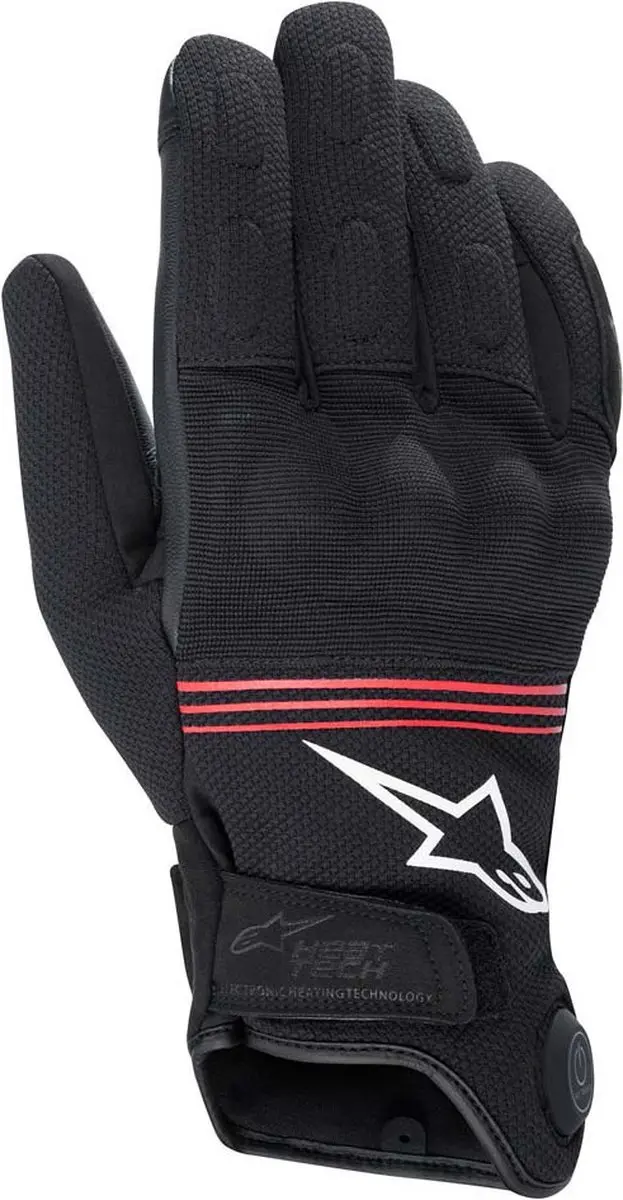 Alpinestars HT-3 Heat Tech Drystar Handschoenen - Zwart/Rood - afbeelding 6 van 6