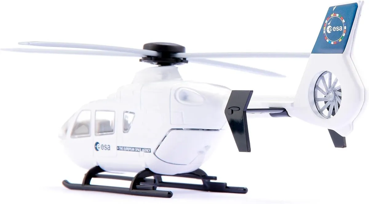 SIKU 2537 ESA-Helicopter 1:55 - Metaal/Wit