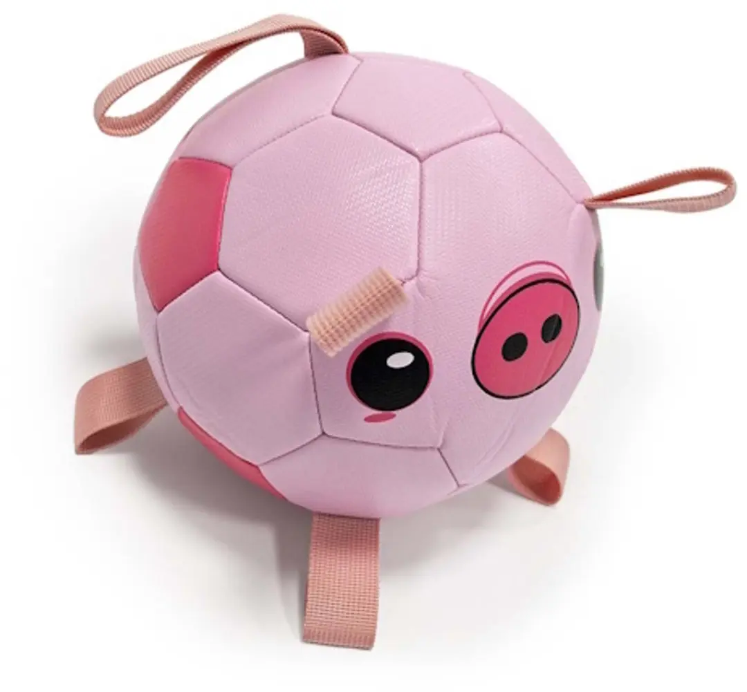 Duvo Voetbal Piggy 18,5cm Roze