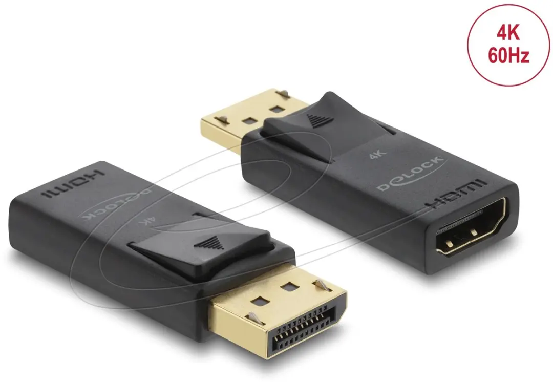 Delock 61086 DisplayPort naar HDMI Adapter 4K