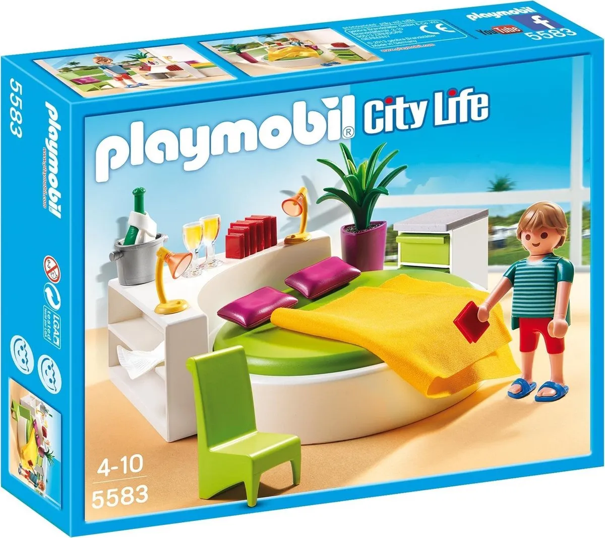 Playmobil Slaapkamer met Loungebed 5583