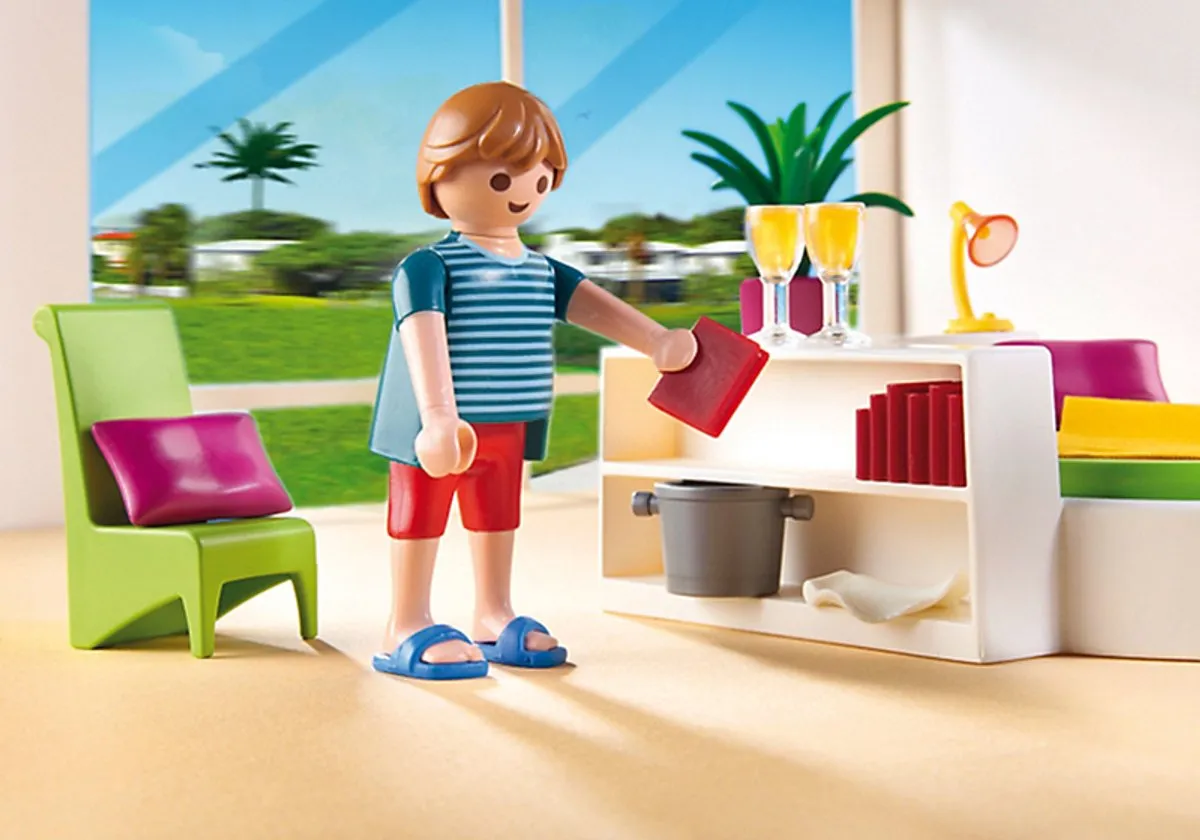 Playmobil Slaapkamer met Loungebed 5583 - Multicolor