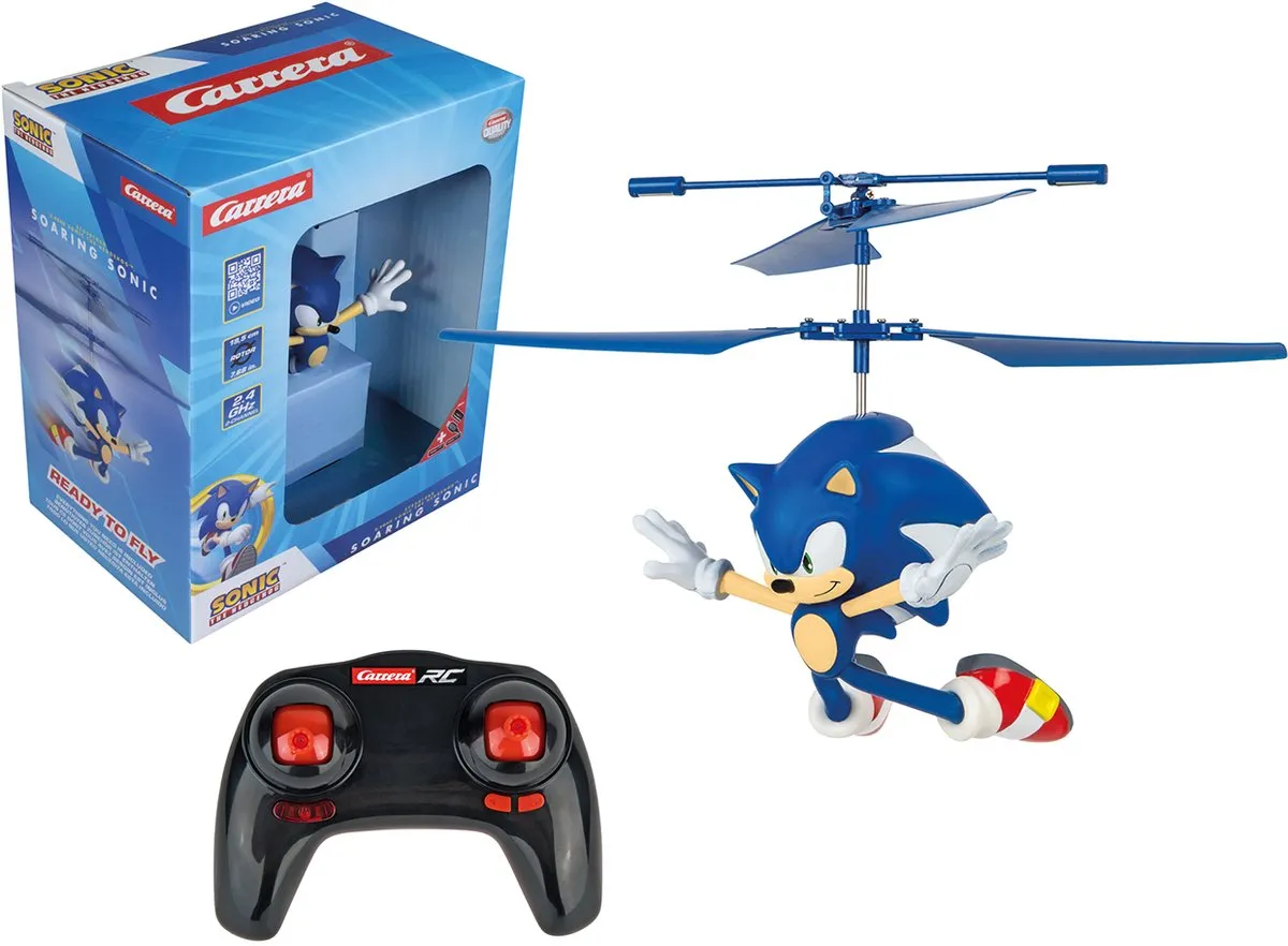 Carrera Flying Sonic RC Helikopter Blauw CAR370501060
