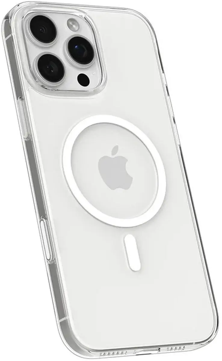 Spigen MagFit 8800283301410 Hoesje iPhone 16 Pro - Transparant