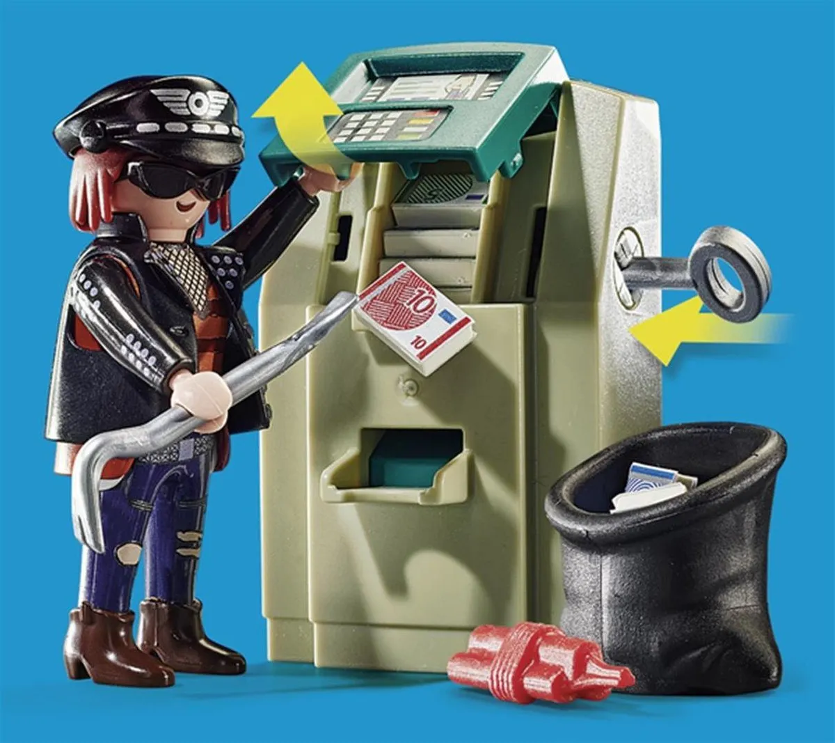 Playmobil City Action Politiemotor 70572 - Multicolor