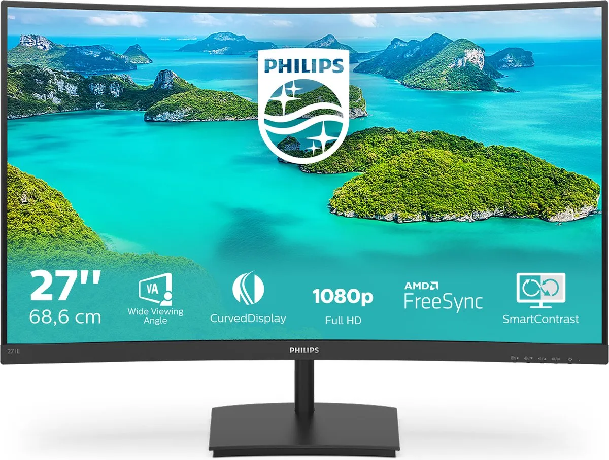 Philips 271E1SCA Curved Monitor 27 inch