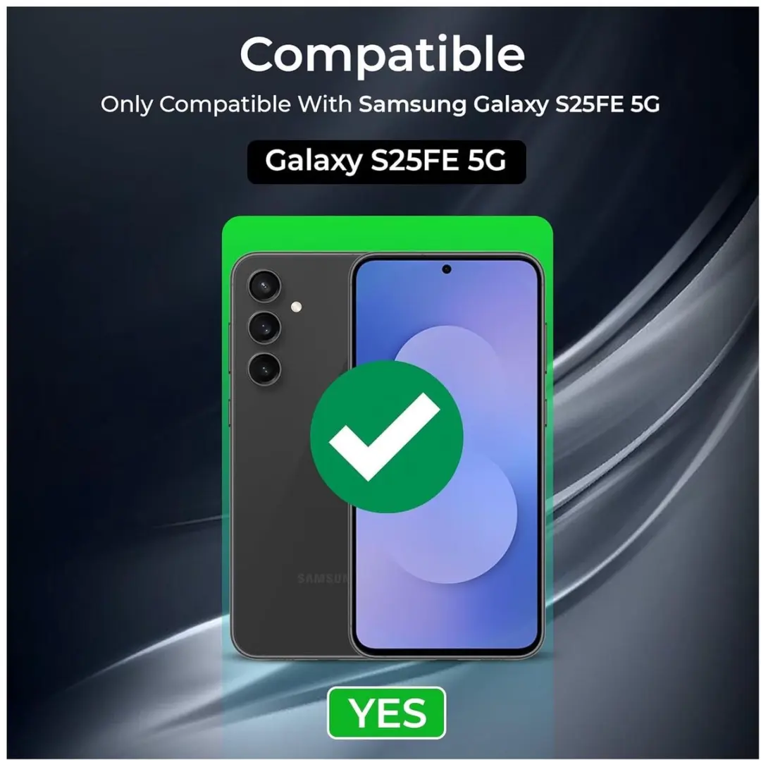 Selected Hoesje Samsung Galaxy S25 FE - MagSafe Transparant