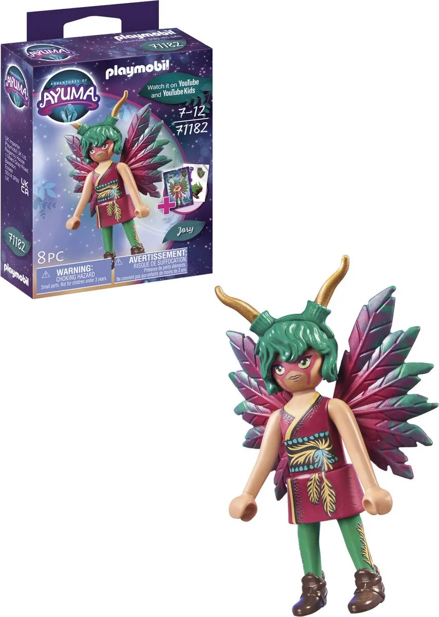 Playmobil Adventures of Ayuma Knight Fairy Josy 71182 - Multicolor - afbeelding 6 van 6