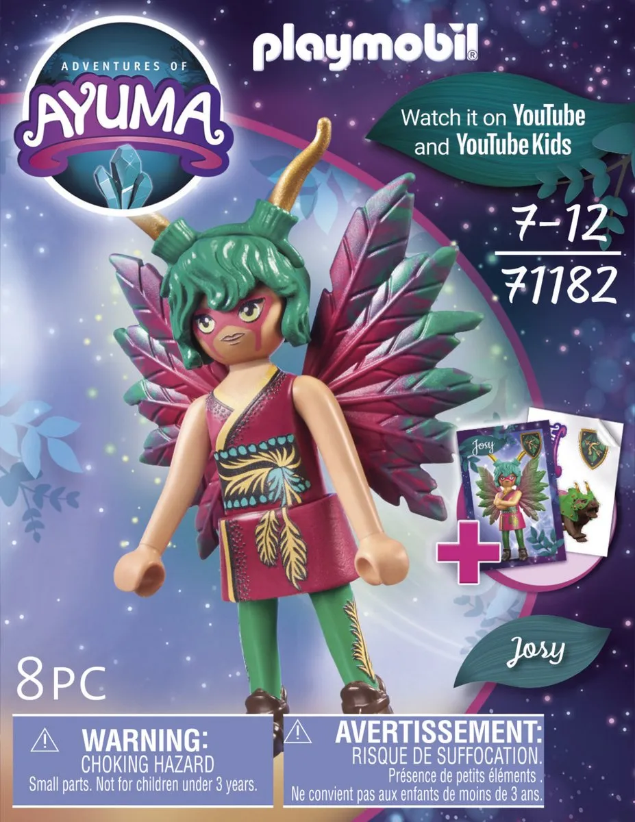 Playmobil Adventures of Ayuma Knight Fairy Josy 71182 - Multicolor