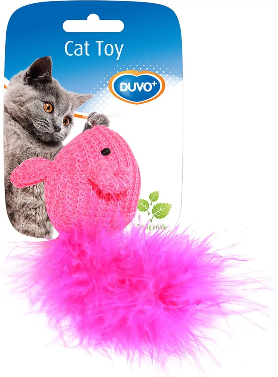 DuvoPlus Kat Speelgoed Muisjes Wol Assortiment