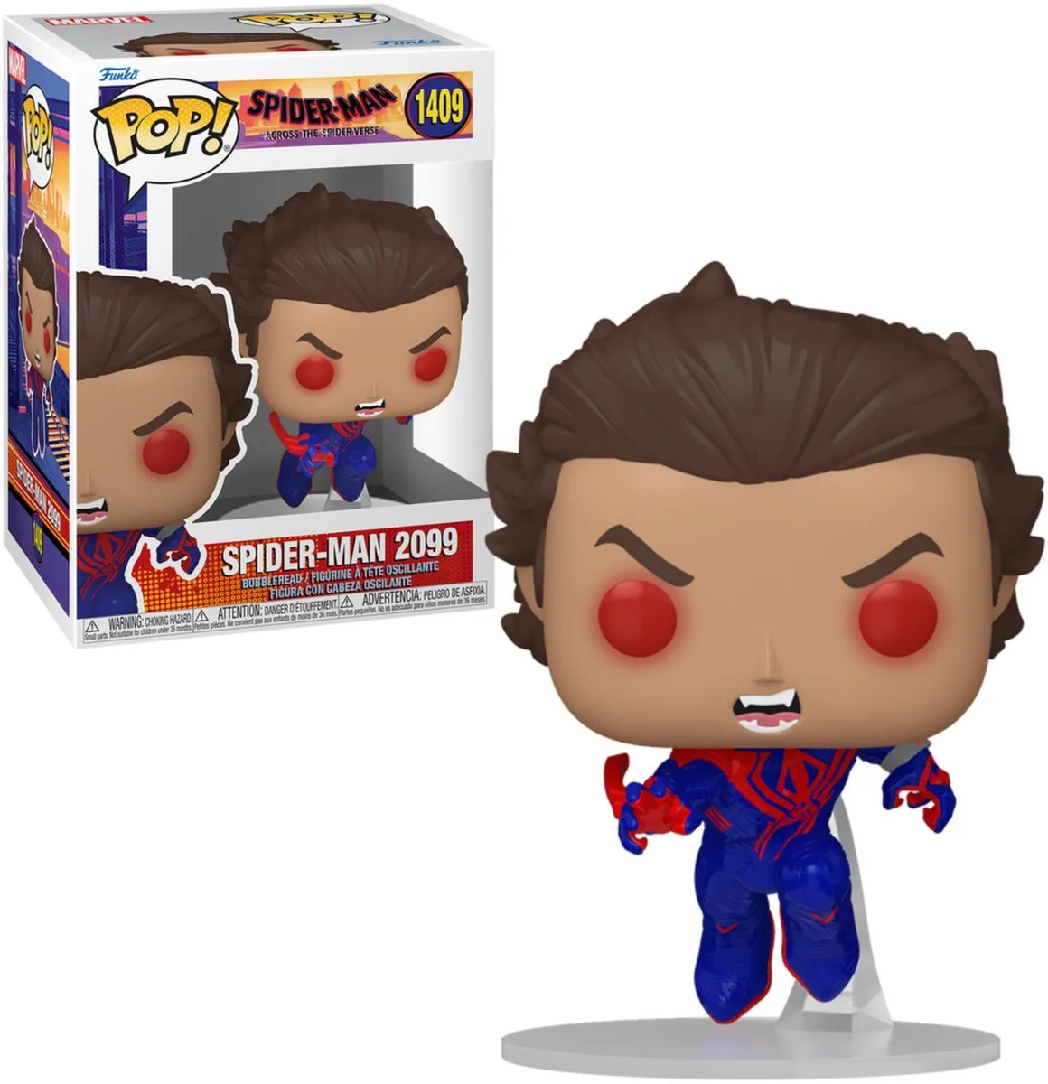 Funko Spider-Man Across the Spider-Verse Spider-Man 2099 Pop! 82647 - Multicolor