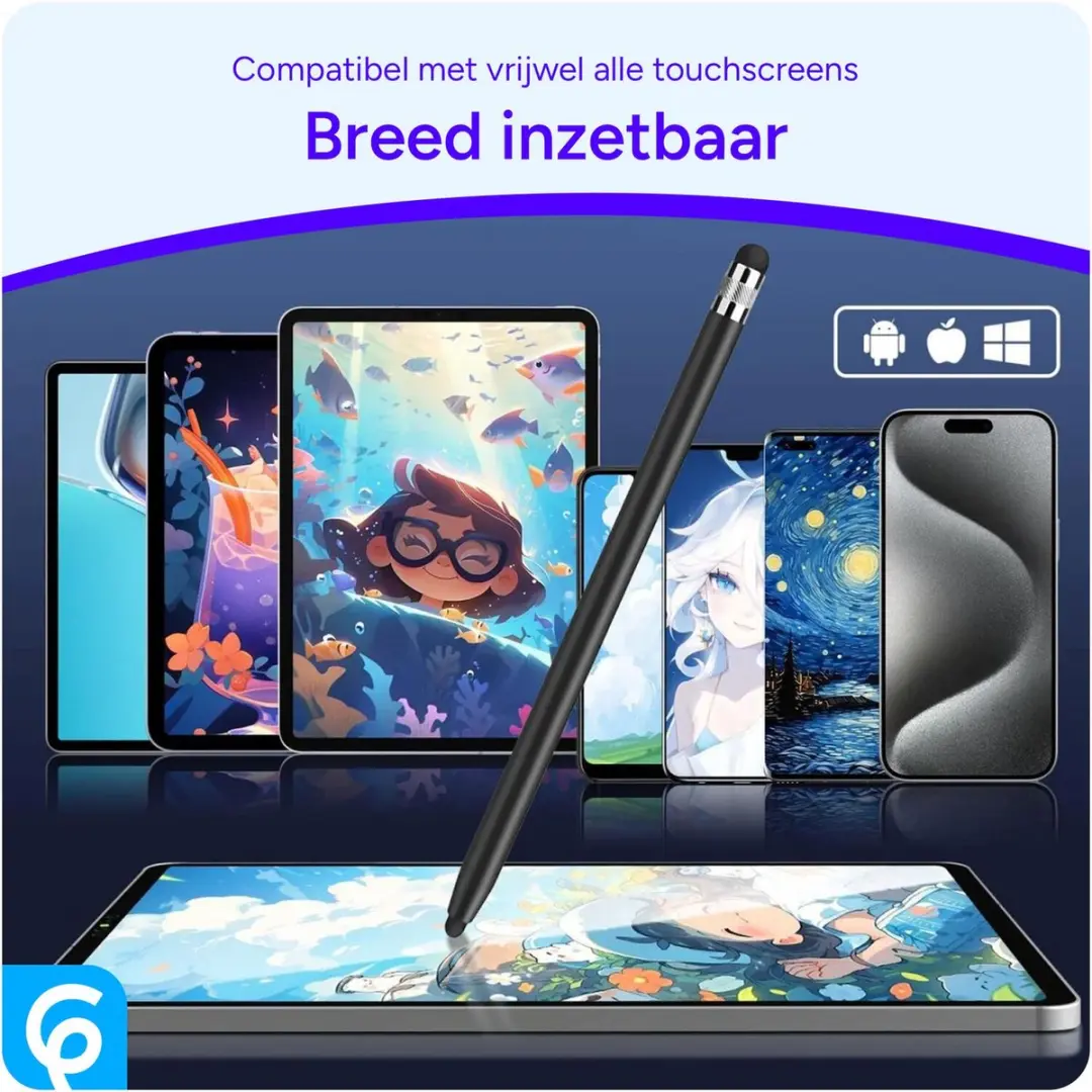 Selected SBG Universele Stylus Pen - Zwart