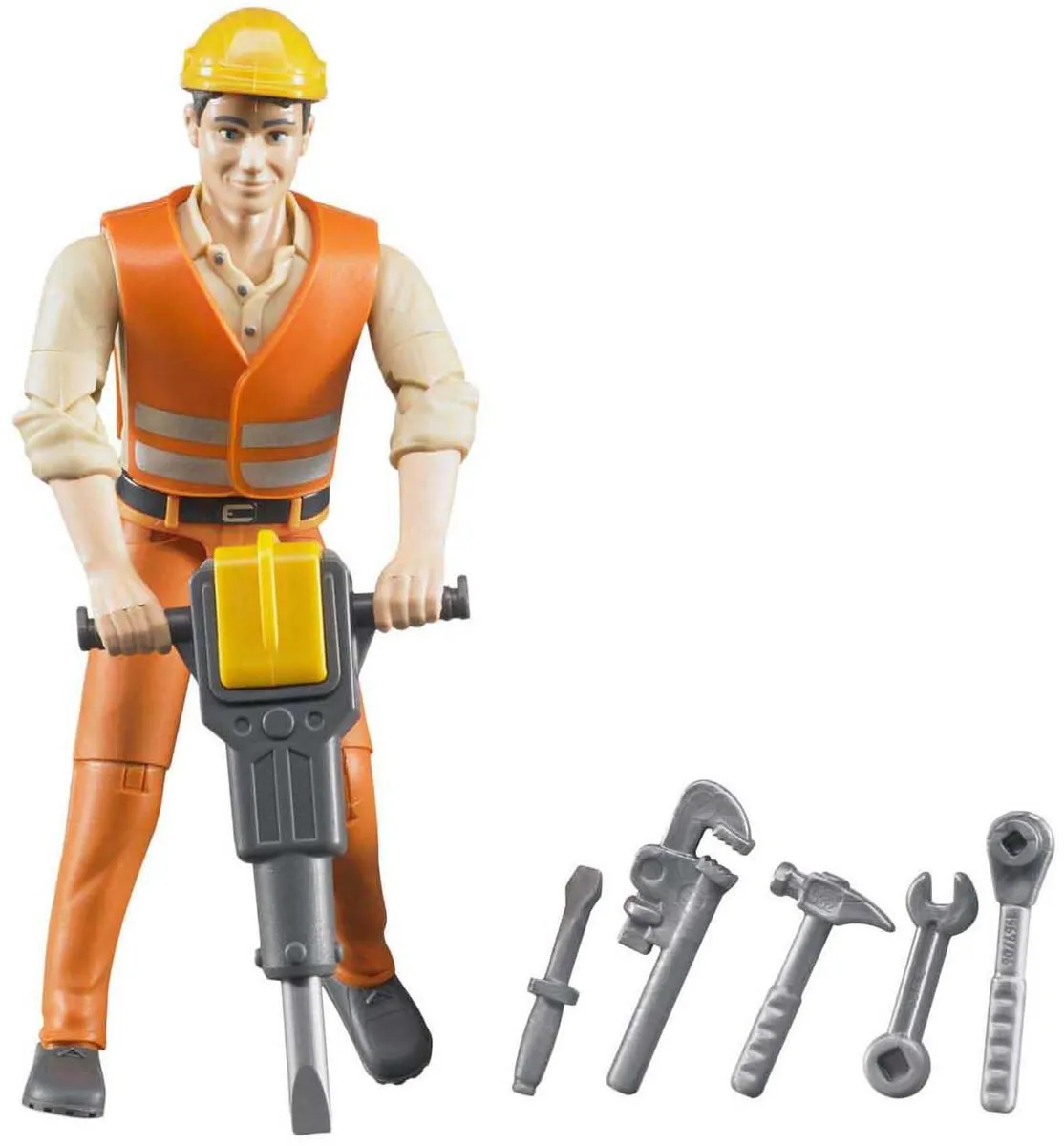 Bruder Bworld Figuur Constructie Werker 60020 - Multicolor