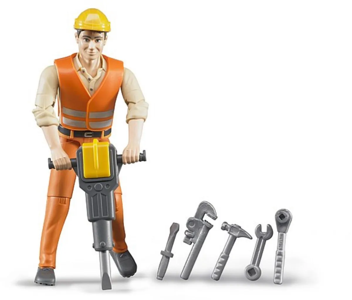 Bruder Bworld Figuur Constructie Werker 60020 - Multicolor