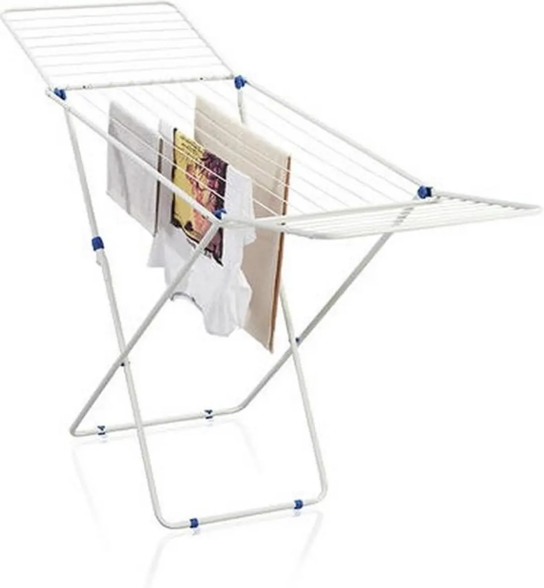 Leifheit Classic 200 Easy Droogrek 250cm - Wit/Blauw - afbeelding 2 van 3