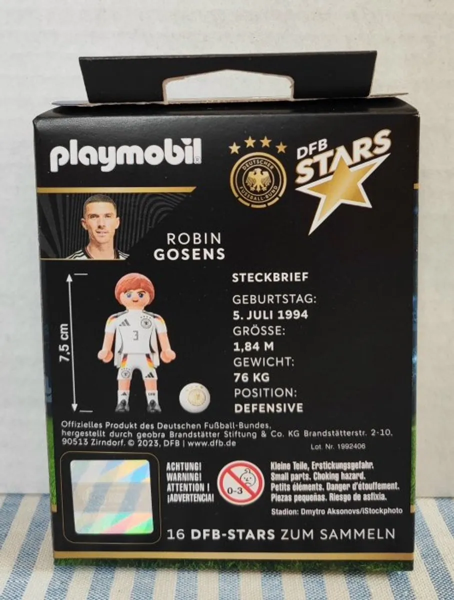 Playmobil 71666 Voetballer Robin Gosens - Wit