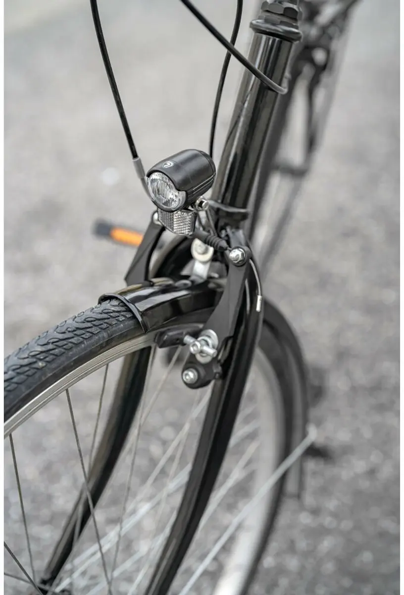 Lampa LED-koplamp voor e-bike 6/48V - Zwart