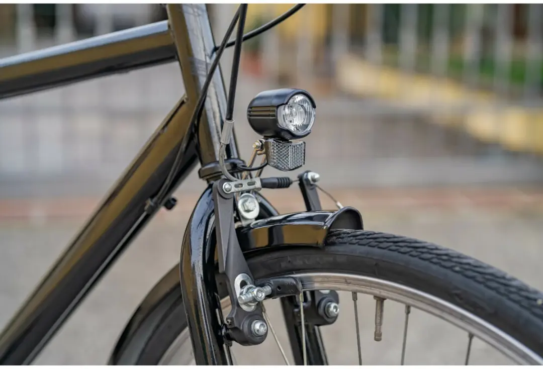 Lampa LED-koplamp voor e-bike 6/48V - Zwart