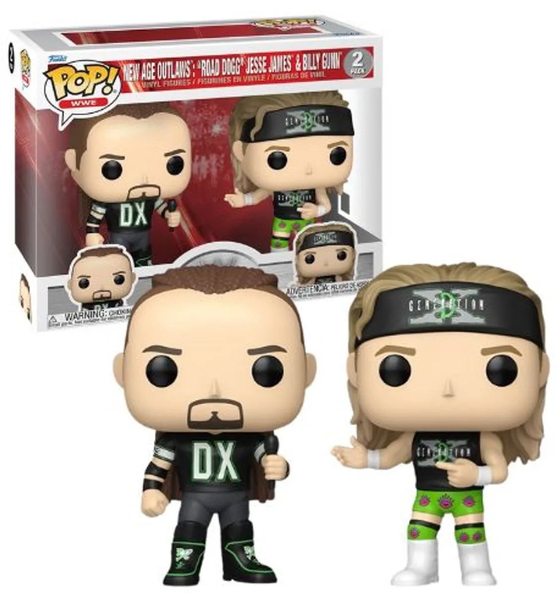 Funko Pop! WWE Road Dogg & Billy Gunn 2-Pack