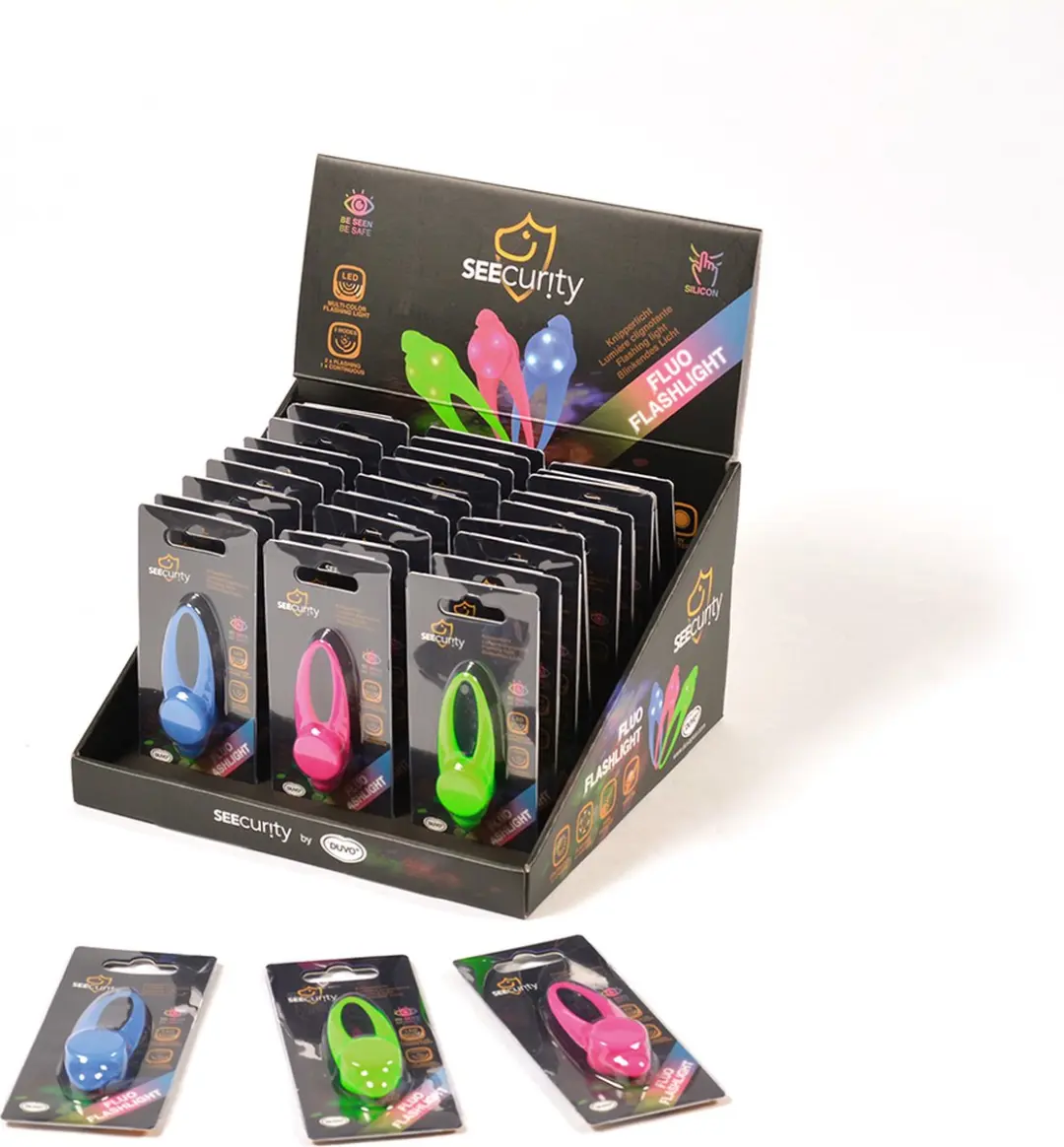 Duvo Fluo Zaklamp 8x3cm