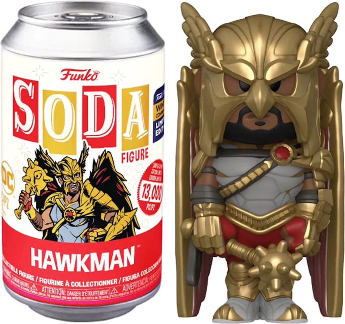Funko Soda Hawkman Black Adam Limited Edition
