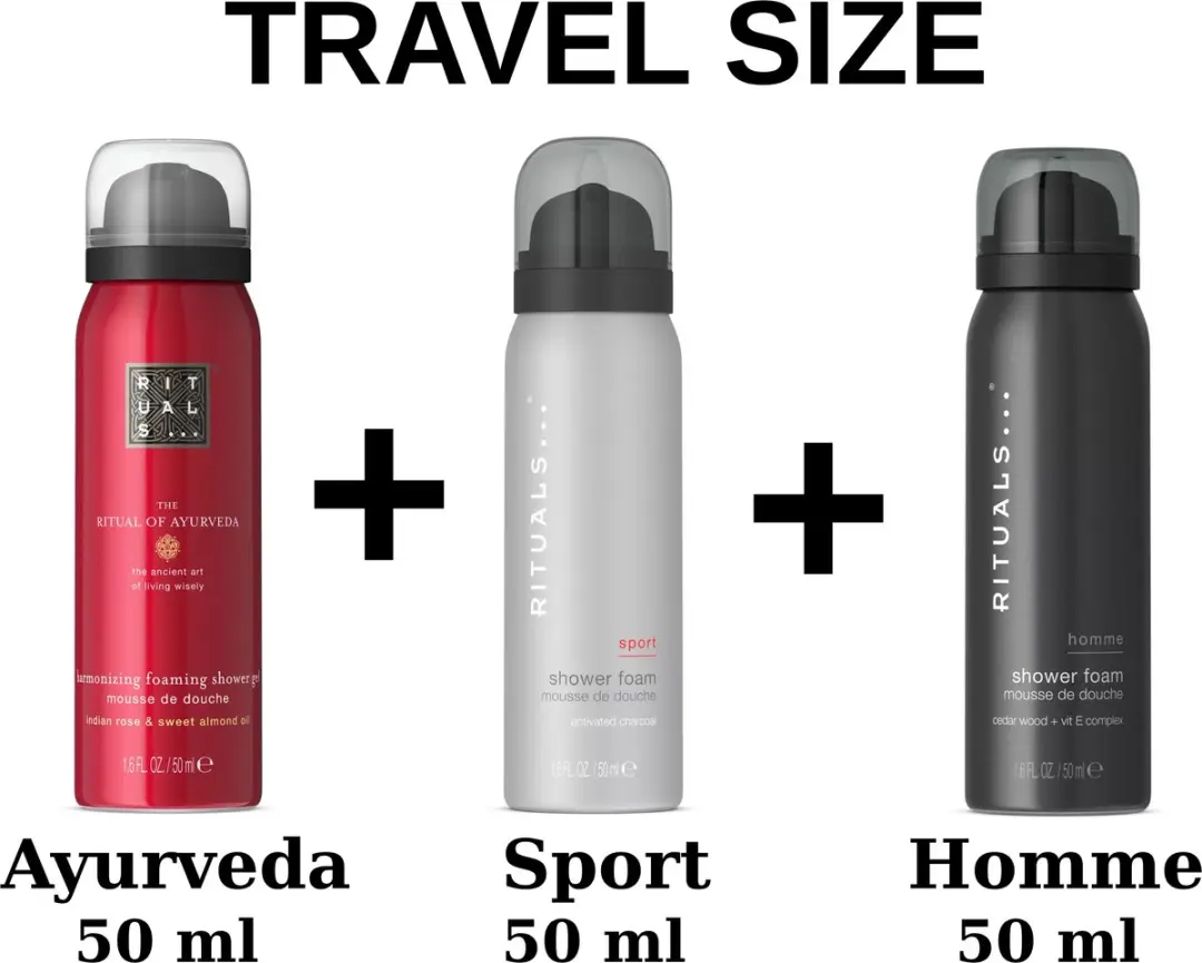 Rituals Combi Set Travel Shower Gels