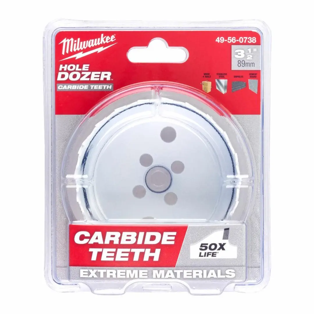Milwaukee Hole Dozer 89mm Gatzaag - 49560738