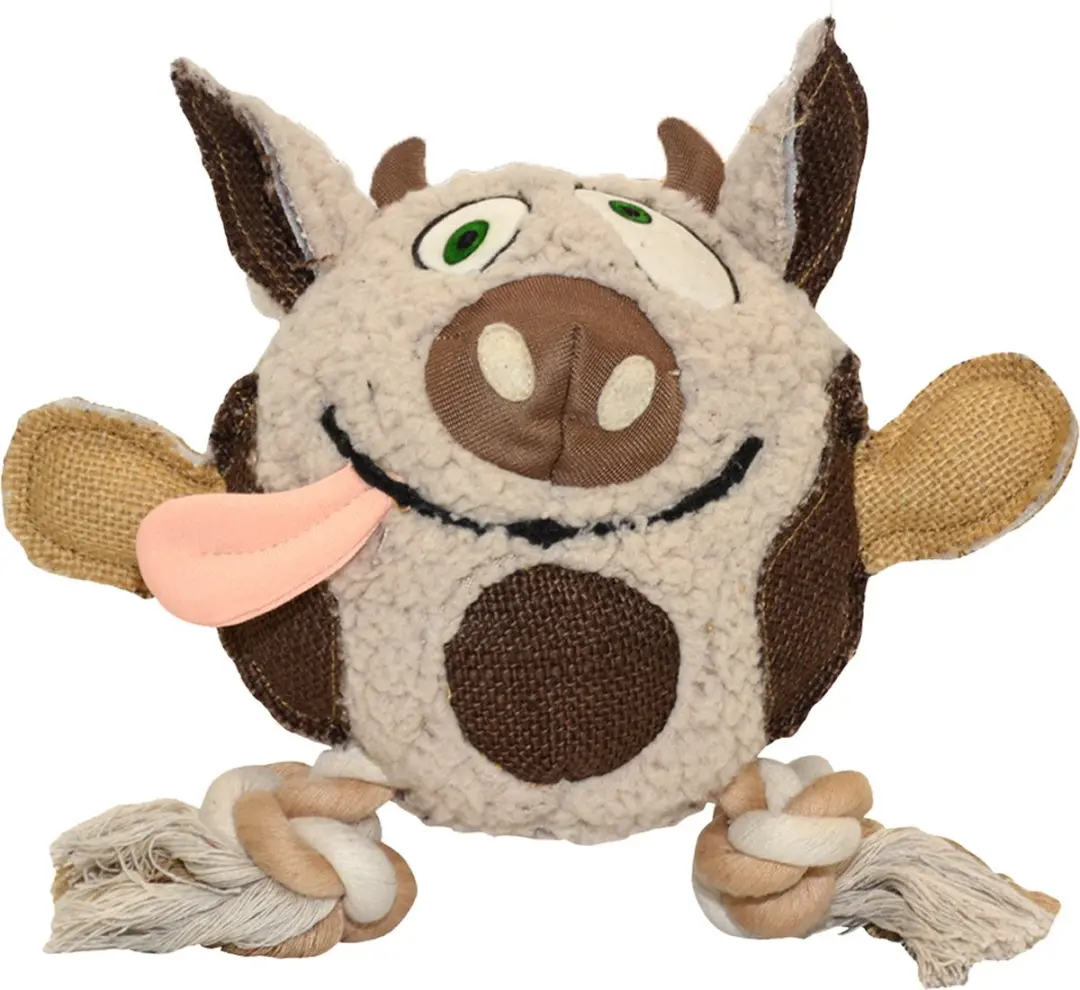 DuvoPlus Speelgoed Hond Canvas Plush Koe