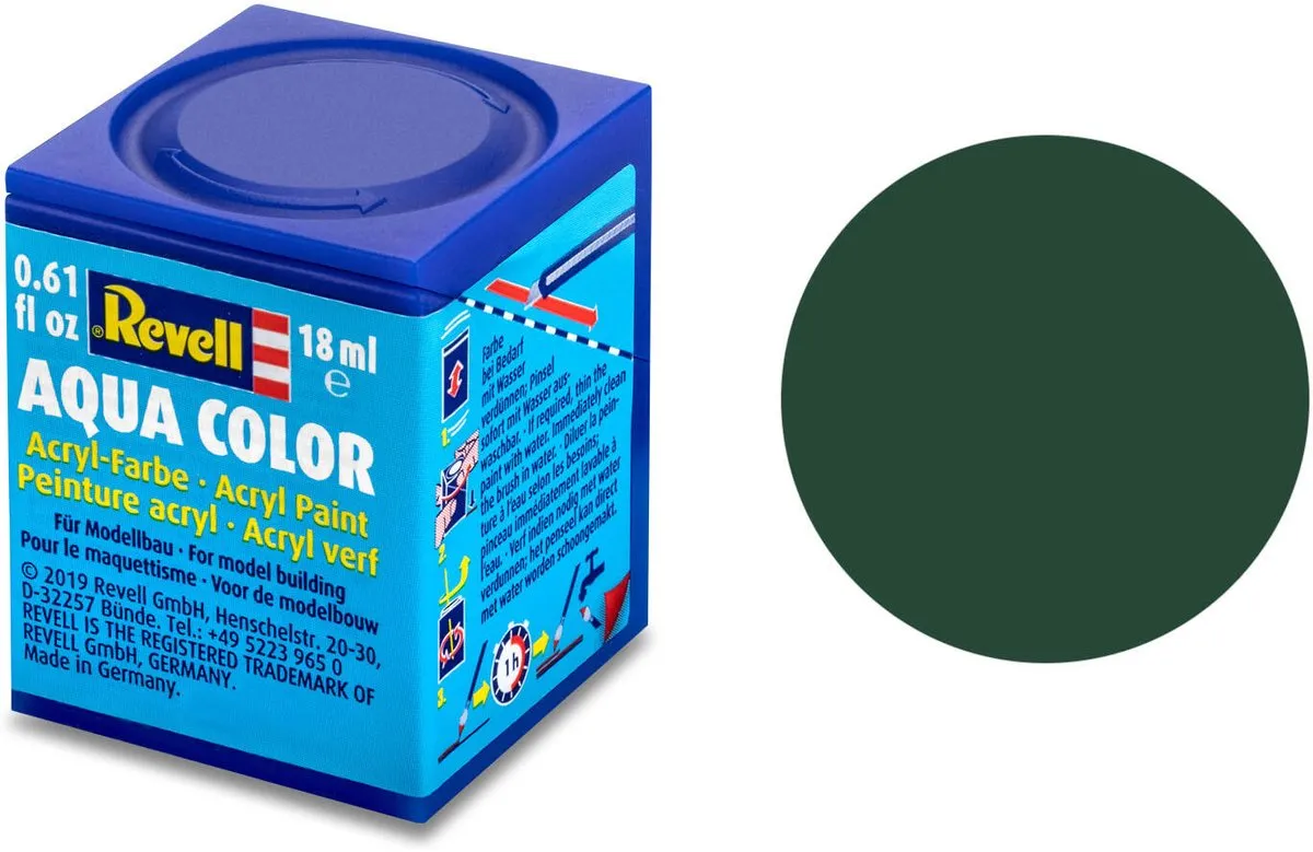 Revell Hobbyverf Acryl Aqua #68 Dark Green 18ml