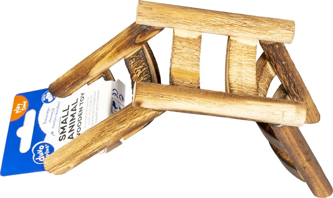 Duvo Duvoplus Houten Knaagladder 18x7x7,5cm
