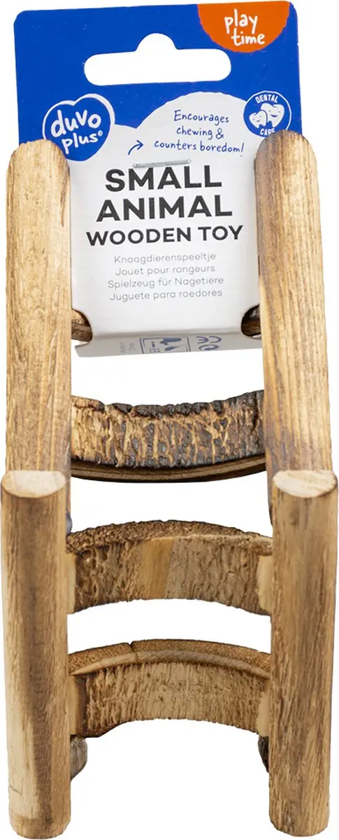Duvo Duvoplus Houten Knaagladder 18x7x7,5cm