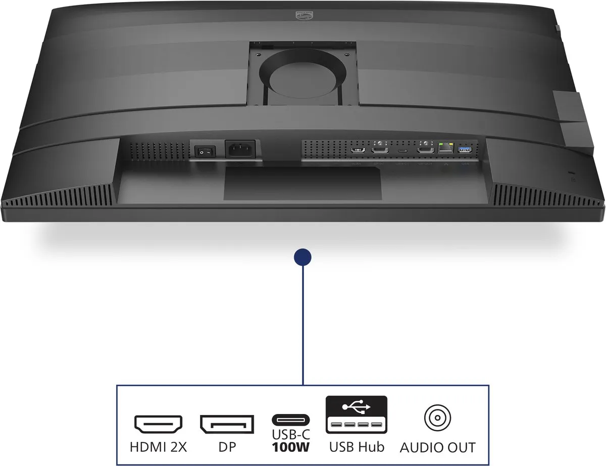 Philips 27B2U4601/00 Monitor 27" QHD - Grijs