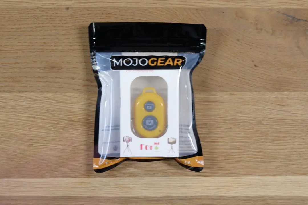 MOJOGEAR MG-02-YELLOW Bluetooth Afstandsbediening - Geel - afbeelding 6 van 6