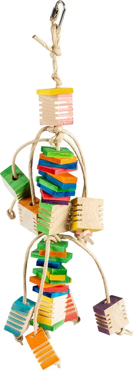 Duvo Groovy Houten Vogelcluster 15x15x53cm