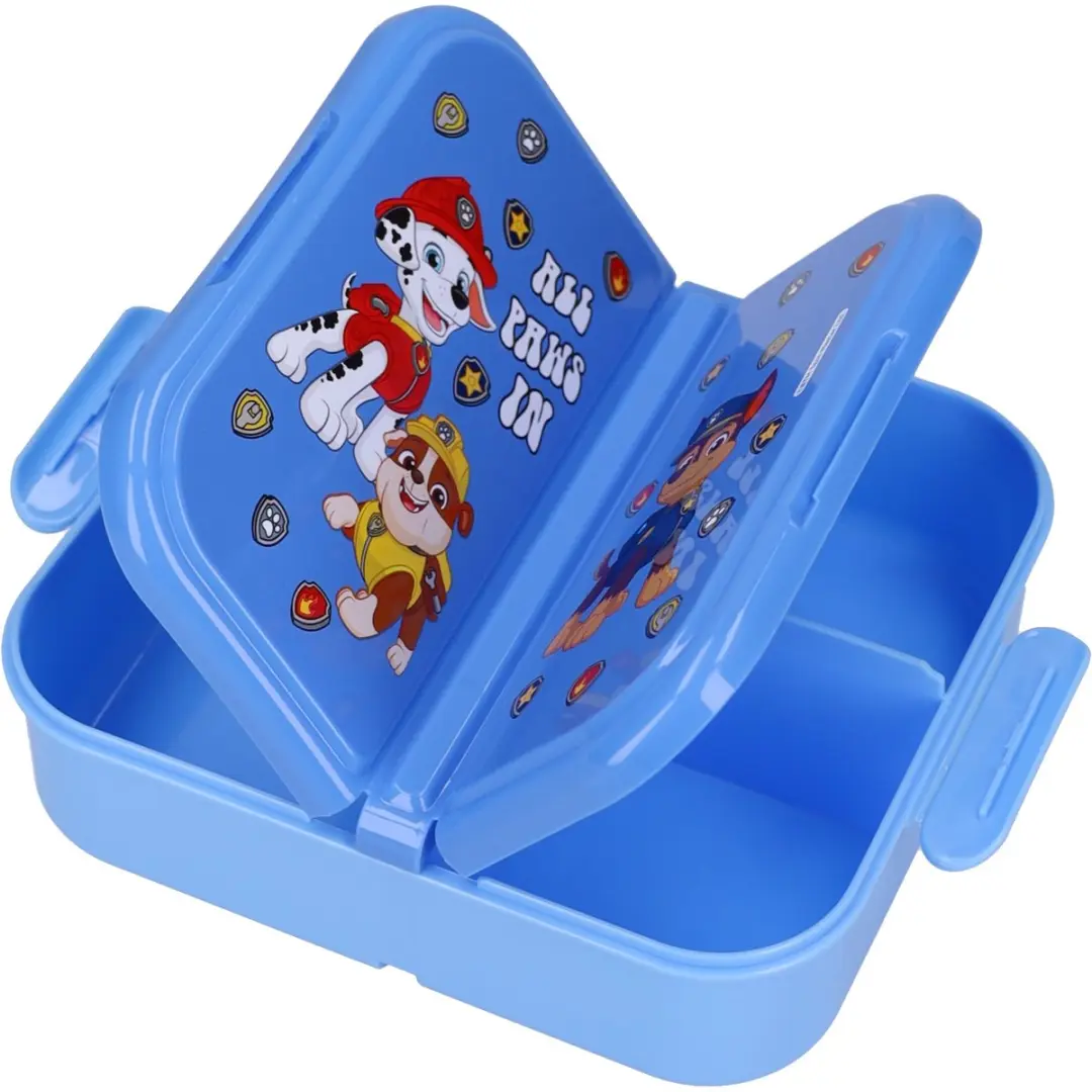 PAW Patrol Eat Yum Repeat Lunchbox - Blauw - afbeelding 2 van 6