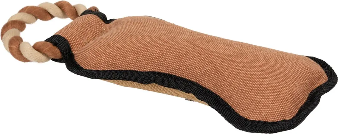 DuvoPlus Speelgoed Hond Canvas Bijtbeen 11x28x5cm