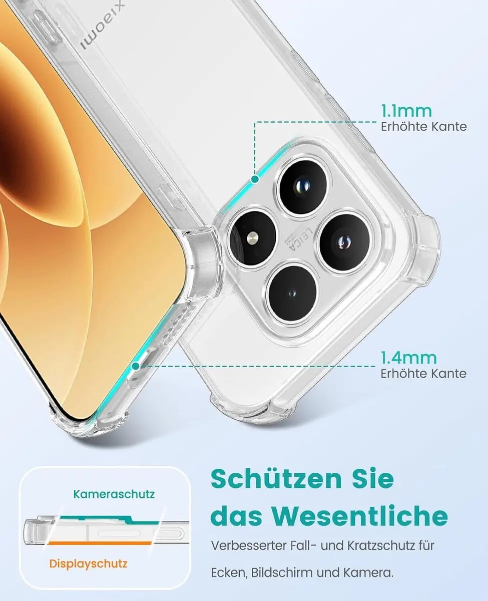 Selected Transparant Hoesje Xiaomi 17 Ultra - Schokbestendig