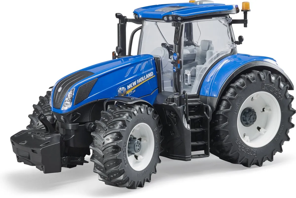 Bruder New Holland T7.315 Tractor BRUD124361 - Blauw