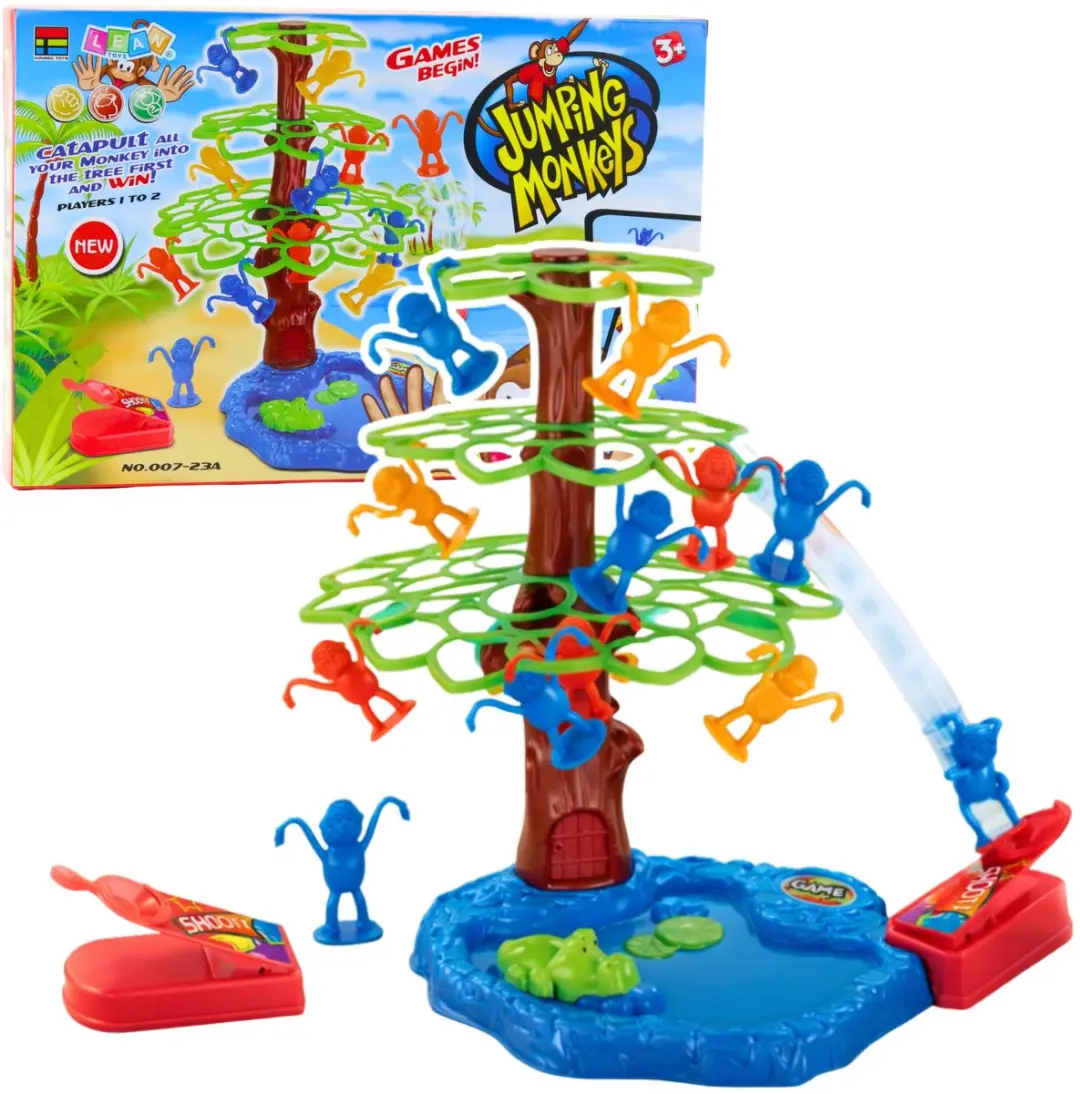 Jumping Monkeys Tree Lake Familie Arcadespel