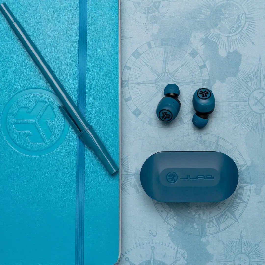 JLab Go Air IEUEBGOAIRRNVYBLK82 Draadloze Oordopjes - 20u - Blauw