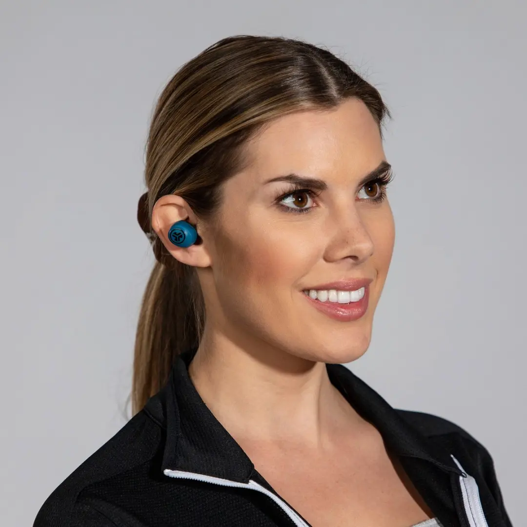 JLab Go Air IEUEBGOAIRRNVYBLK82 Draadloze Oordopjes - 20u - Blauw